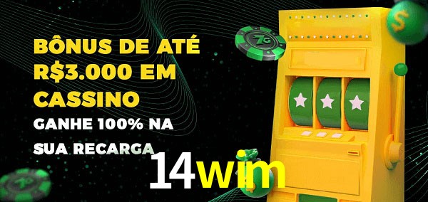 14wim melhor bônus de depósito